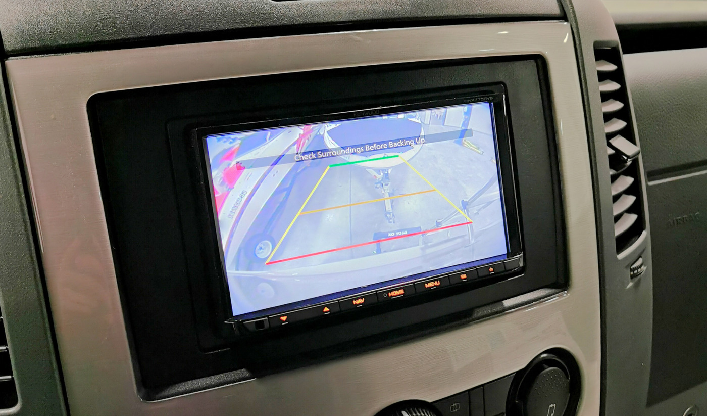 Reverse Camera Monitor Installation