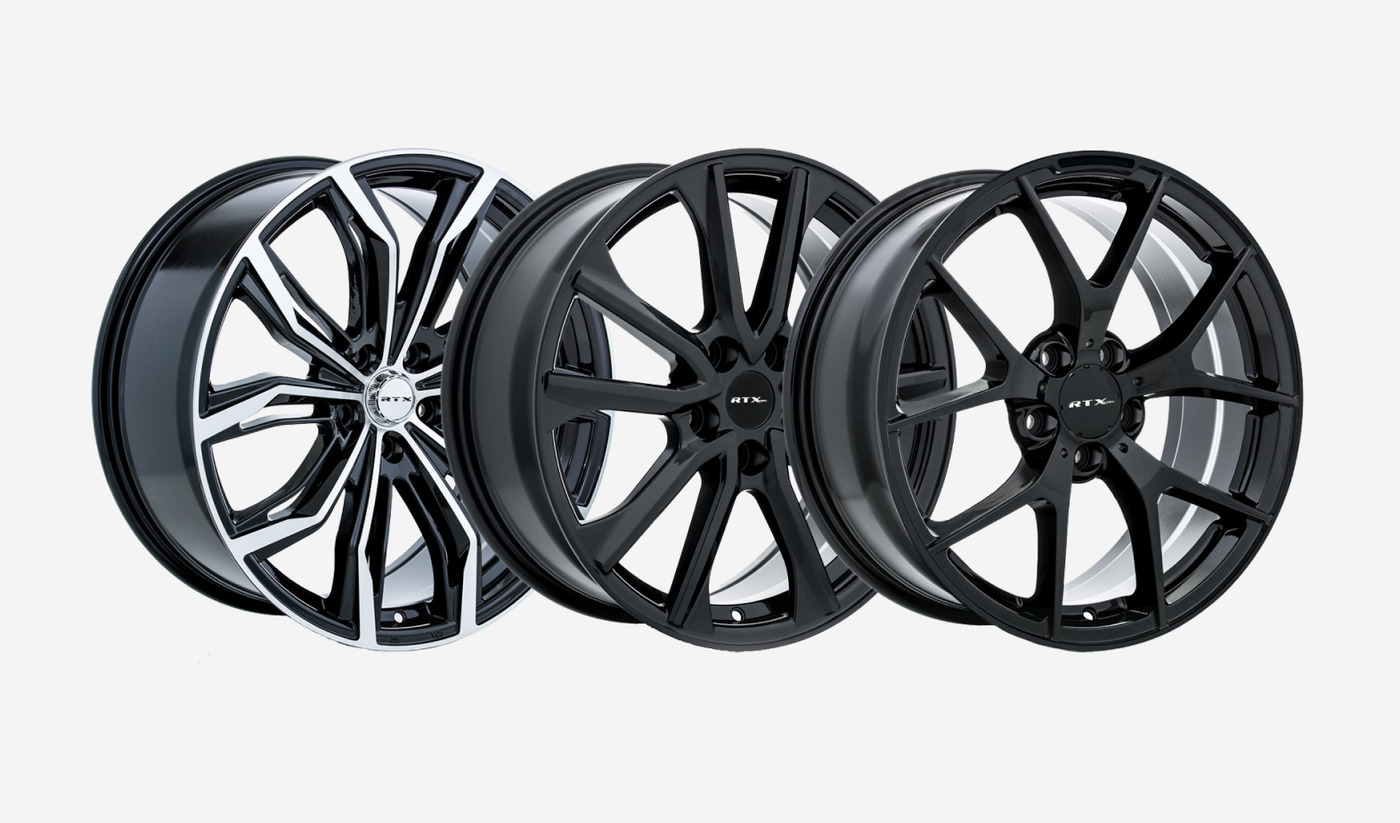 Alloy wheels of various sizes