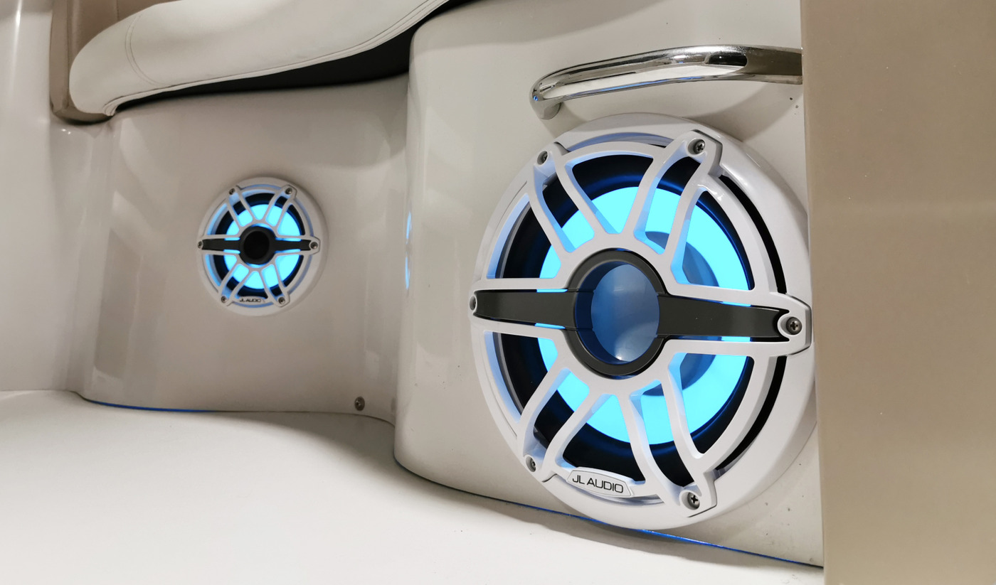 Haut-parleurs M6 avec leds